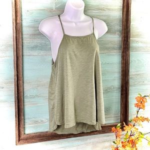 Anthropologie Pure + Good Boho High Low Tank Top